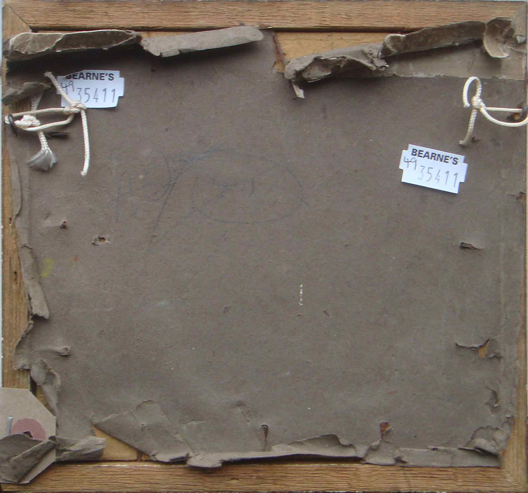 Alice Des Clayes Oil Painting 'Plough Horses'