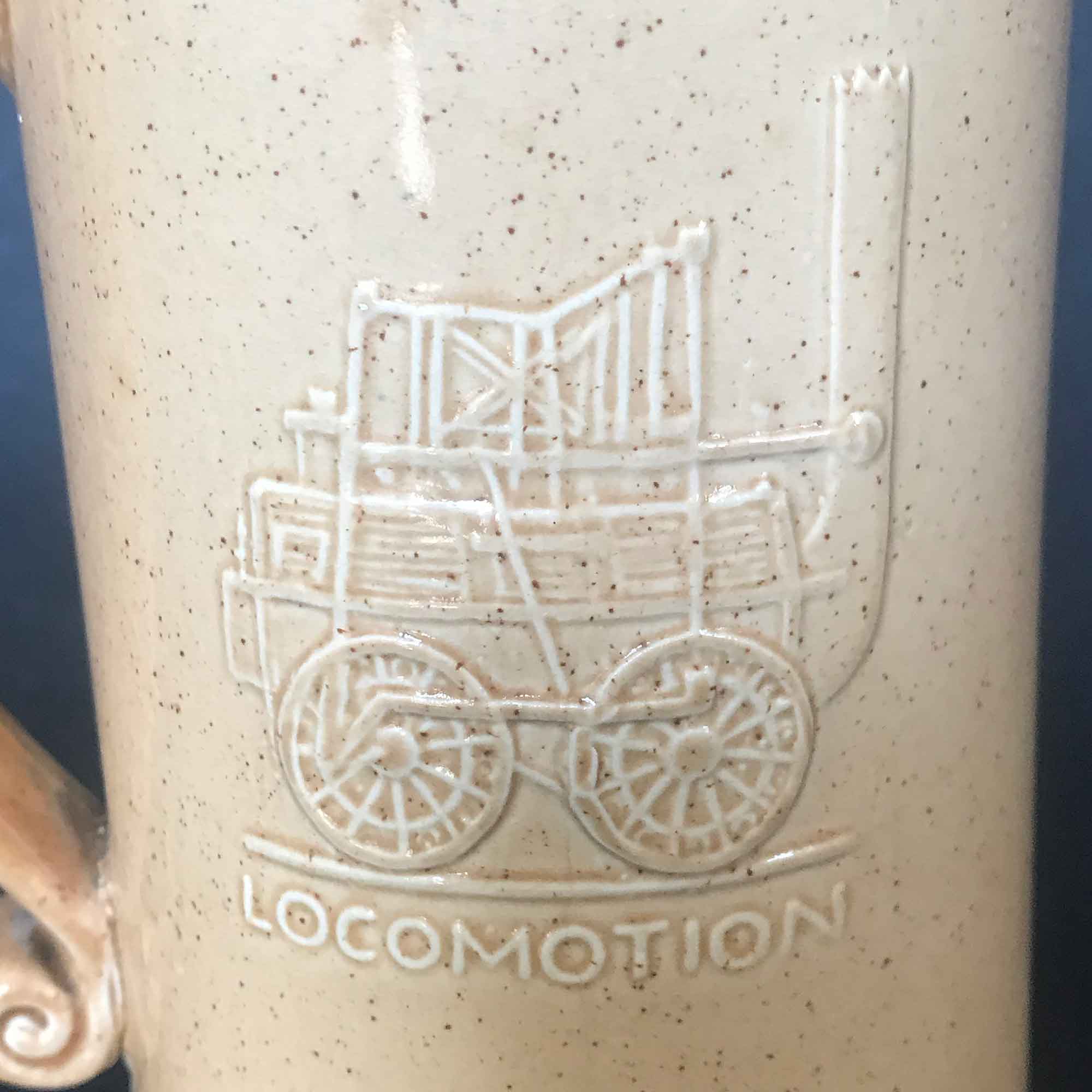 Ashtead Potters Percy Metcalfe George Stephenson Tankard