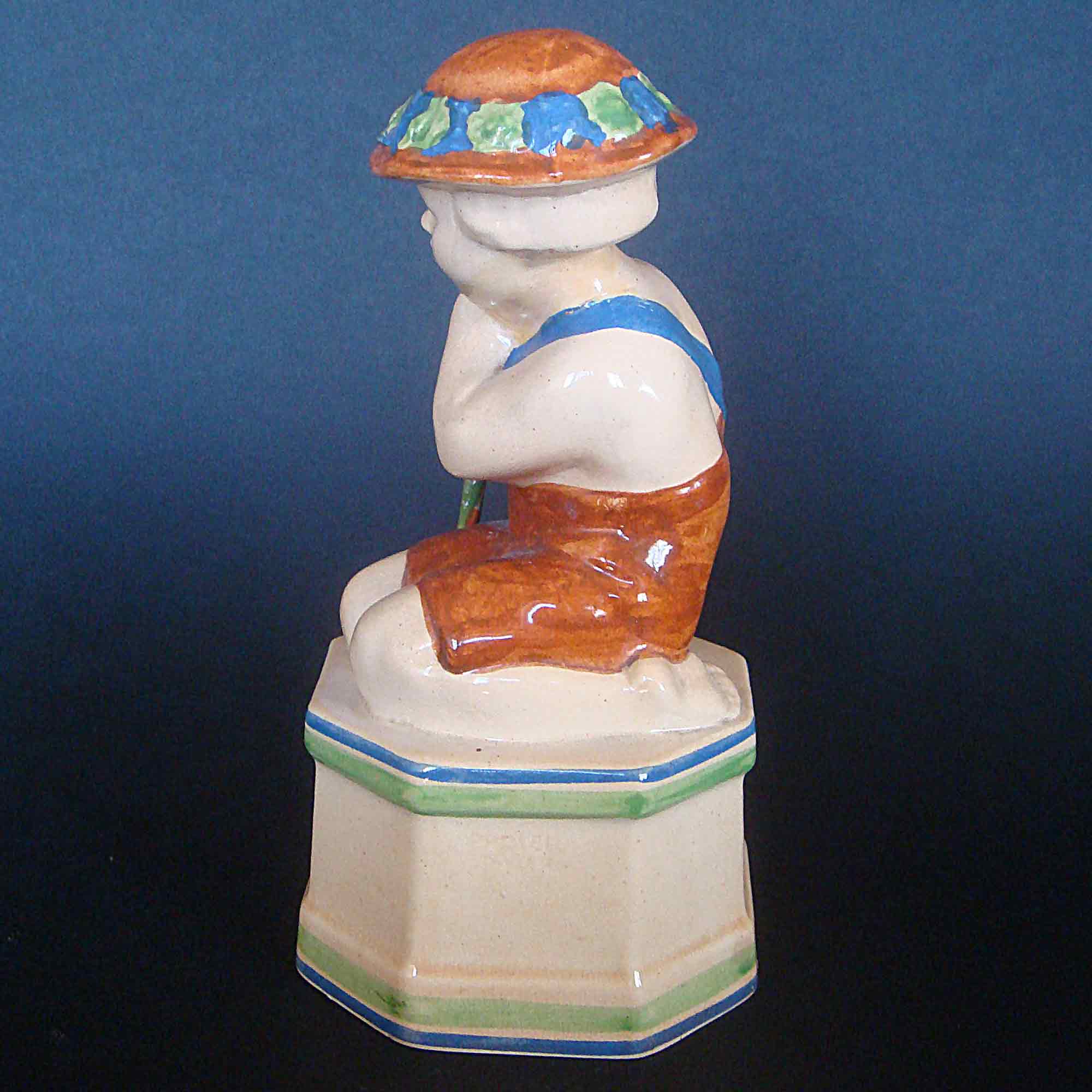 Ashtead Potters M38 Child With Stick - Brown Costume Ashtead Potters M38 Child With Stick - Brown Costume