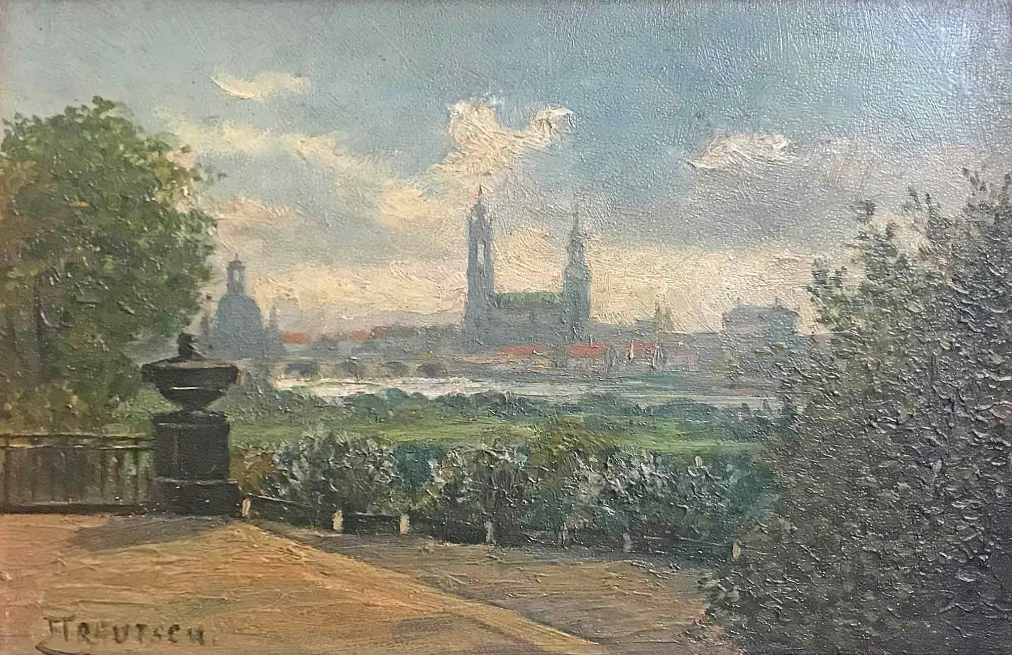 Franz Trautsch 'Continental City View'