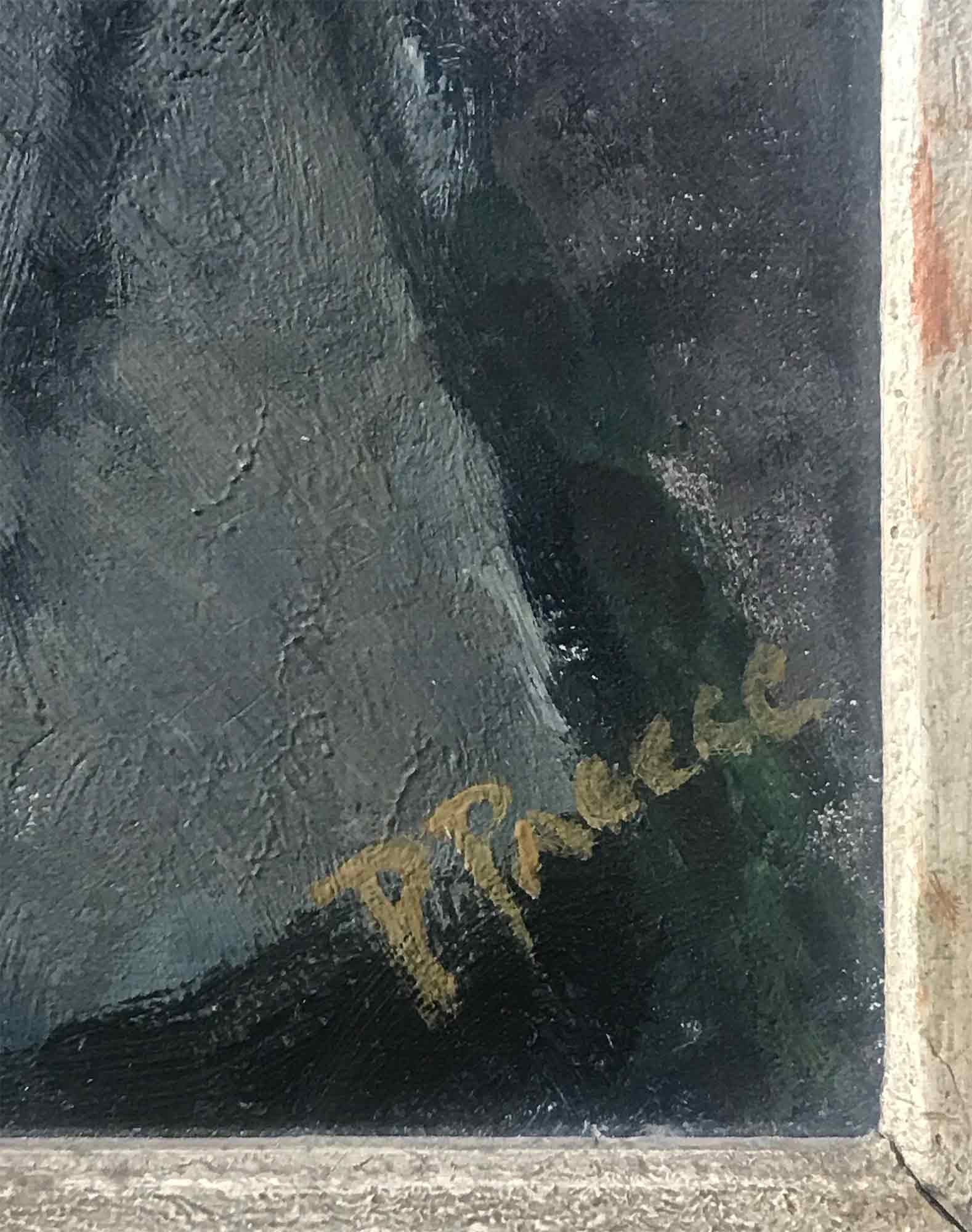 Dorothy Hepworth 'Audrey Tugwell 1953' large oil painting on canvas