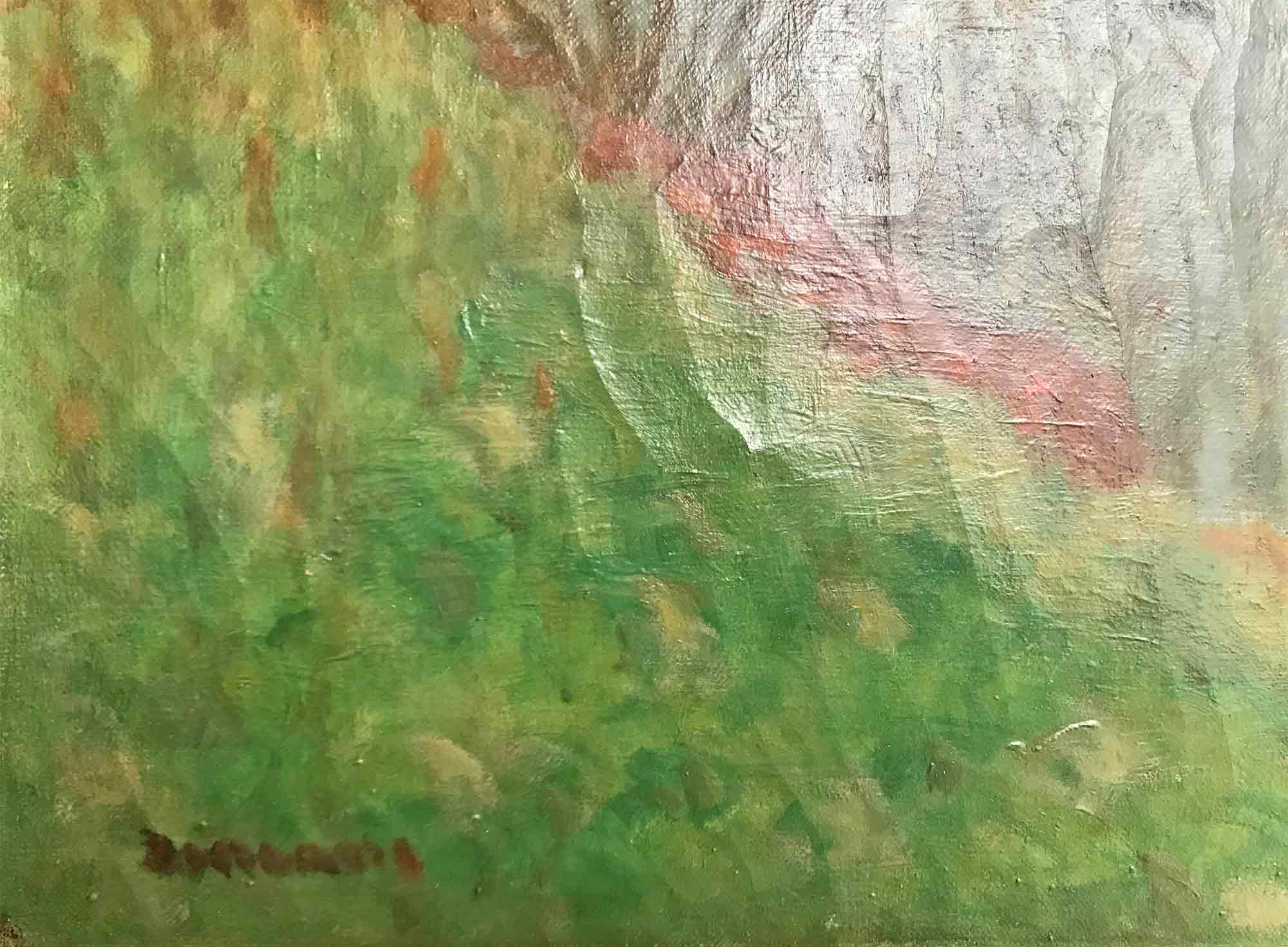 Eugène-Antoine Durenne 'Boats on the Seine'