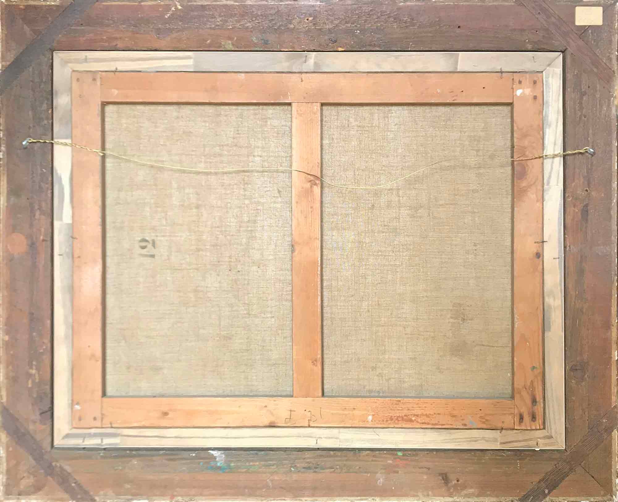 Eugène-Antoine Durenne 'Boats on the Seine'