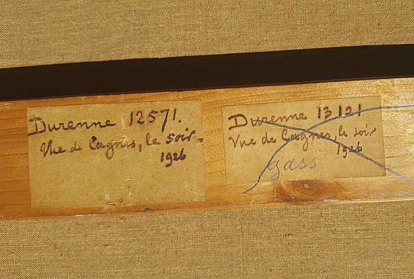 Eugène-Antoine Durenne 'Cagnes, Le Soir' Eugène-Antoine Durenne 'Cagnes, Le Soir'