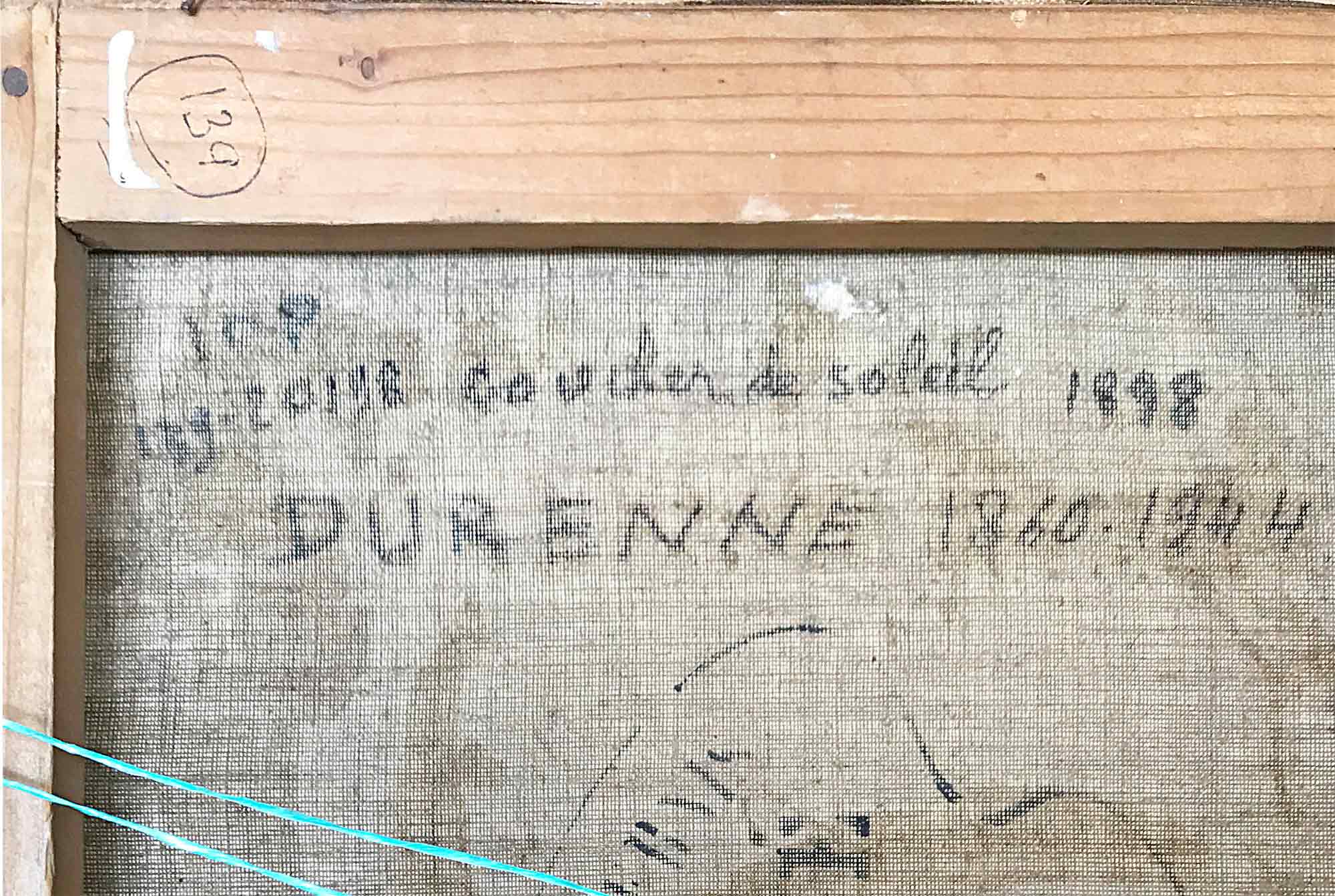 Eugène-Antoine Durenne 'Coucher de Soleil'