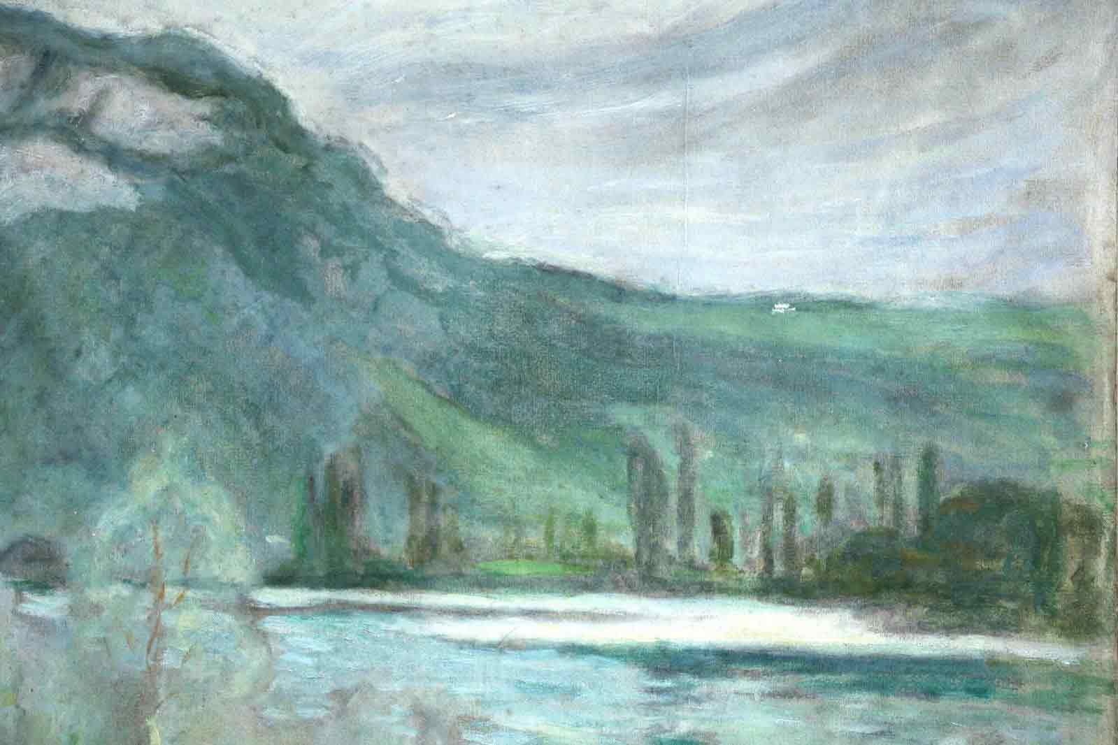 Eugène-Antoine Durenne 'Le Rhône à Lhuis' Eugène-Antoine Durenne 'Le Rhône à Lhuis'
