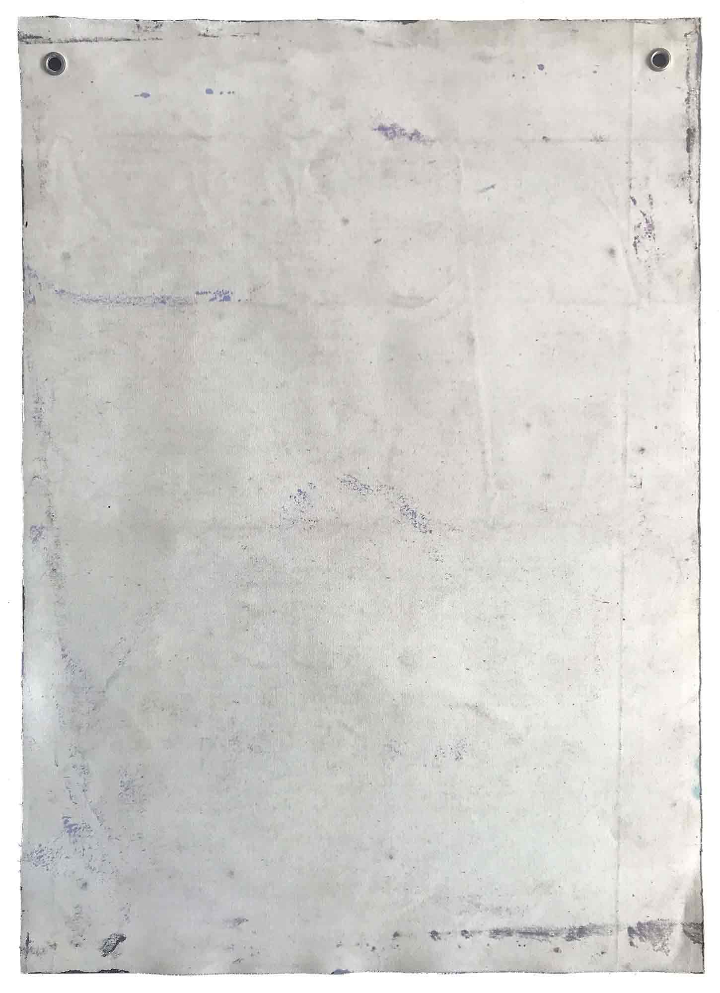 Eva Ohlow 'Philosophia brief' oil wall hanging 2001 Eva Ohlow 'Philosophia brief' oil wall hanging 2001