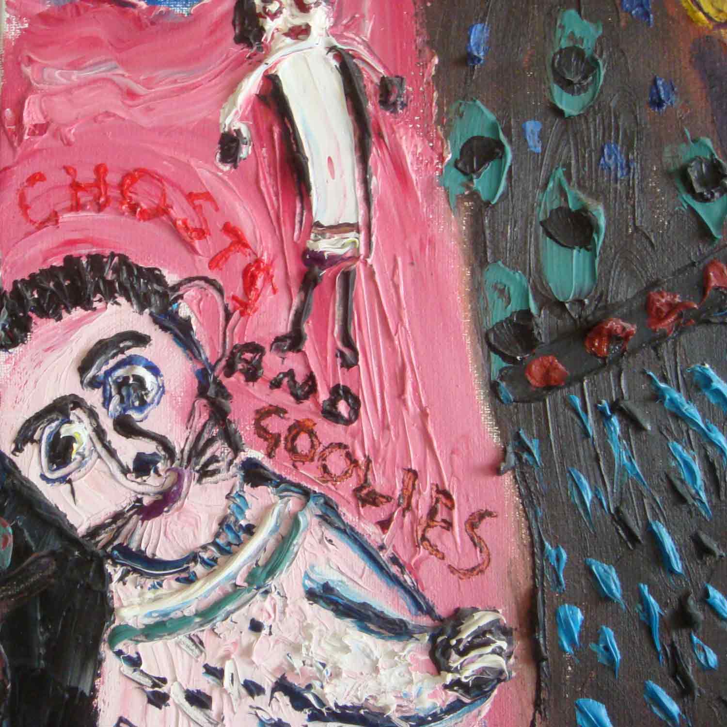 Fred Yates Painting 'Ghosts and Goolies'