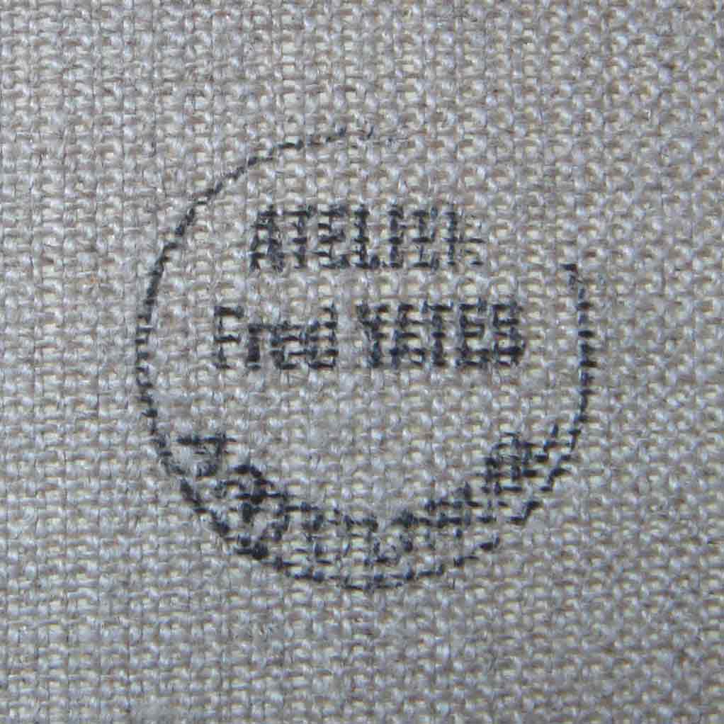 Fred Yates Acrylic Painting 'Train Leaving Station' Fred Yates Acrylic Painting 'Train Leaving Station'