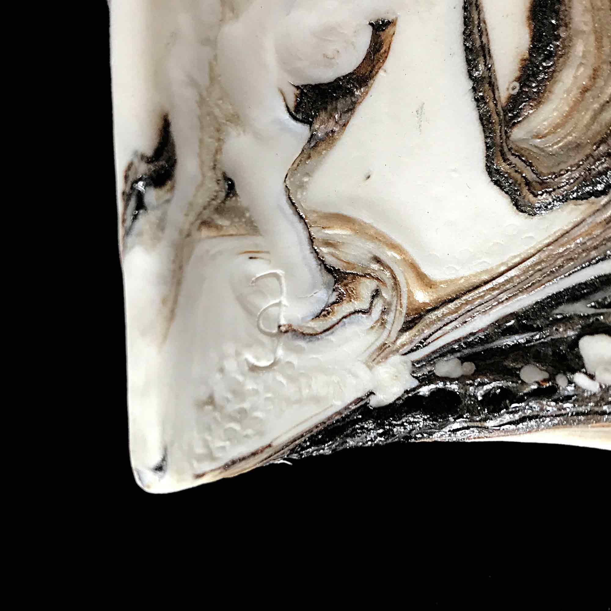 Geetha Alagirisamy porcelain human mask sculpture 'The World in Me' 3 of 3