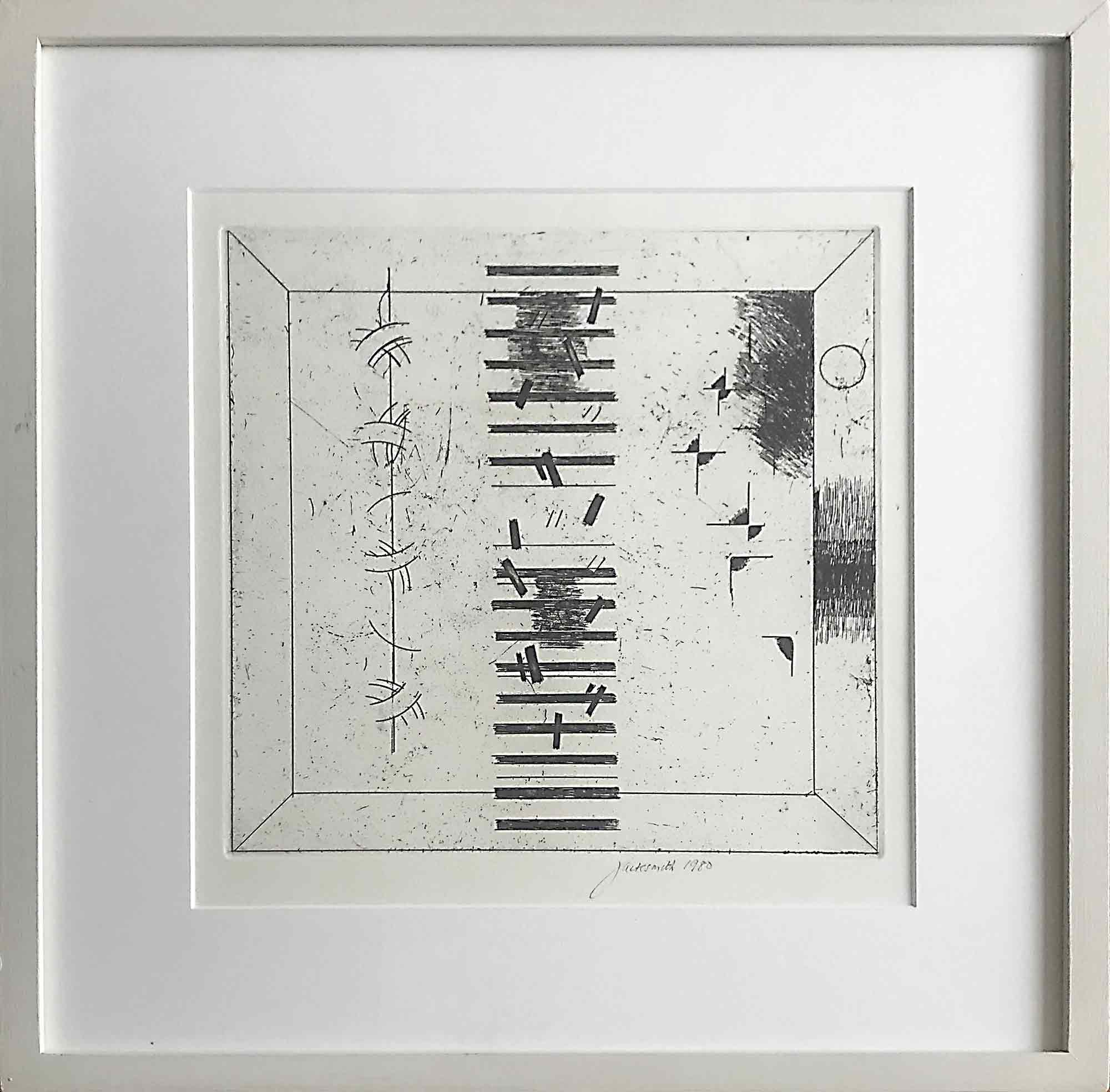 Jack Smith Etching on Wove 1980