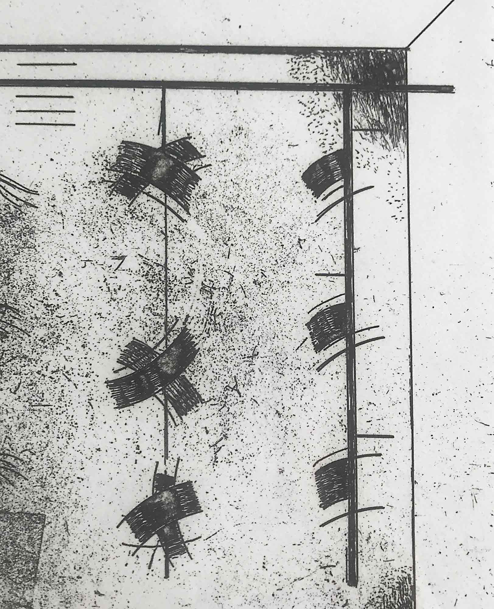 Jack Smith Etching on Wove 1980