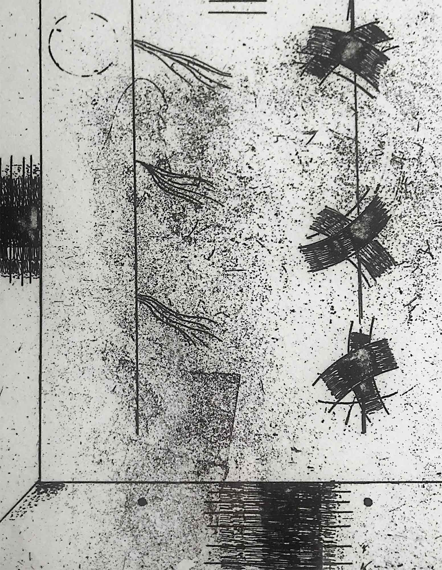 Jack Smith Etching on Wove 1980