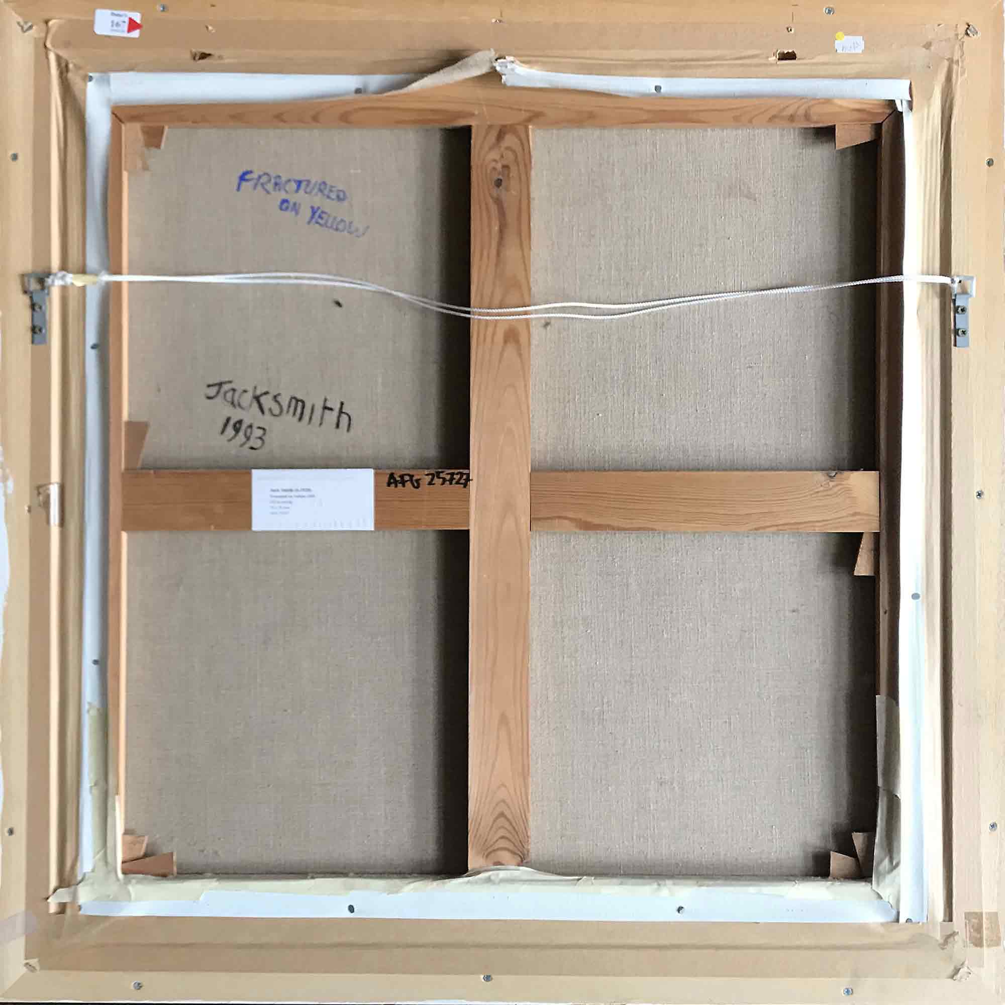 Jack Smith 'Fractured on Yellow' 1993 Jack Smith 'Fractured on Yellow' 1993