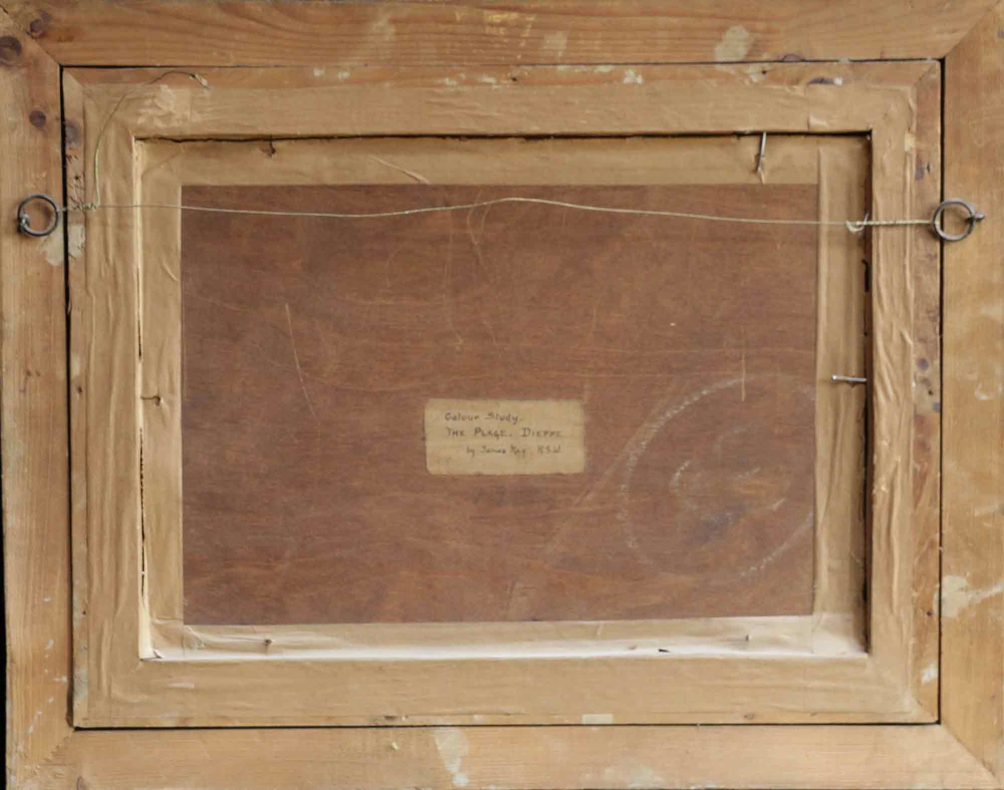 James Kay Oil Painting 'Bathers at Dieppe' James Kay Oil Painting 'Bathers at Dieppe'