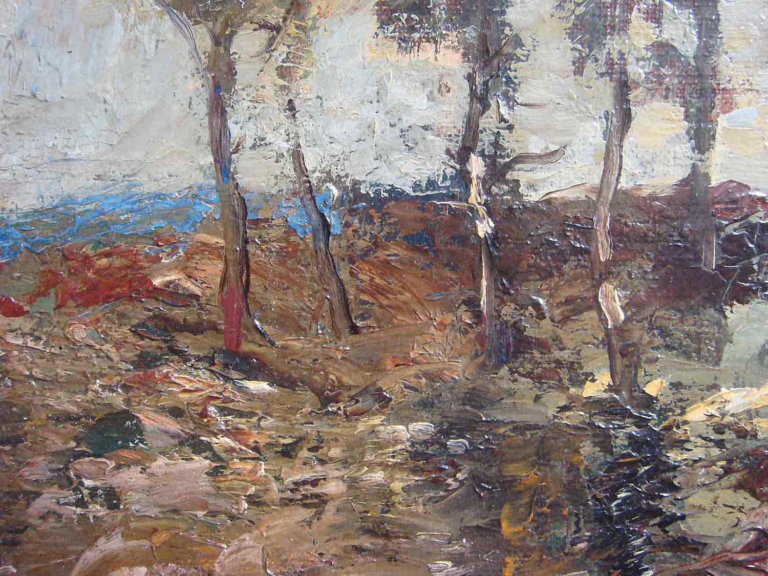 James Kay Oil Painting 'Sunset' James Kay Oil Painting 'Sunset'