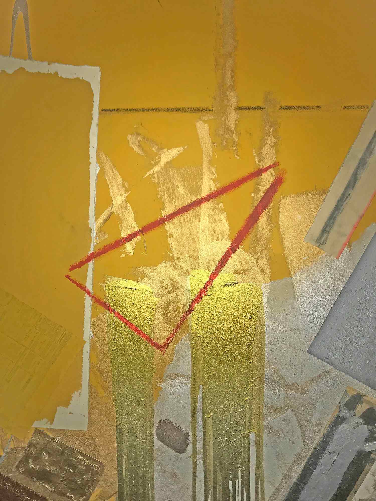 John Copnall Abstract Mixed Media on Canvas 1983 John Copnall Abstract Mixed Media on Canvas 1983