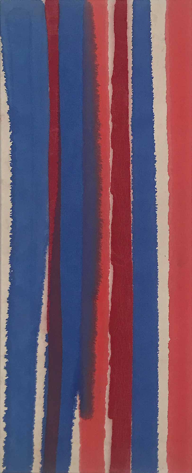 John Copnall 'Blue and Red Stripes'
