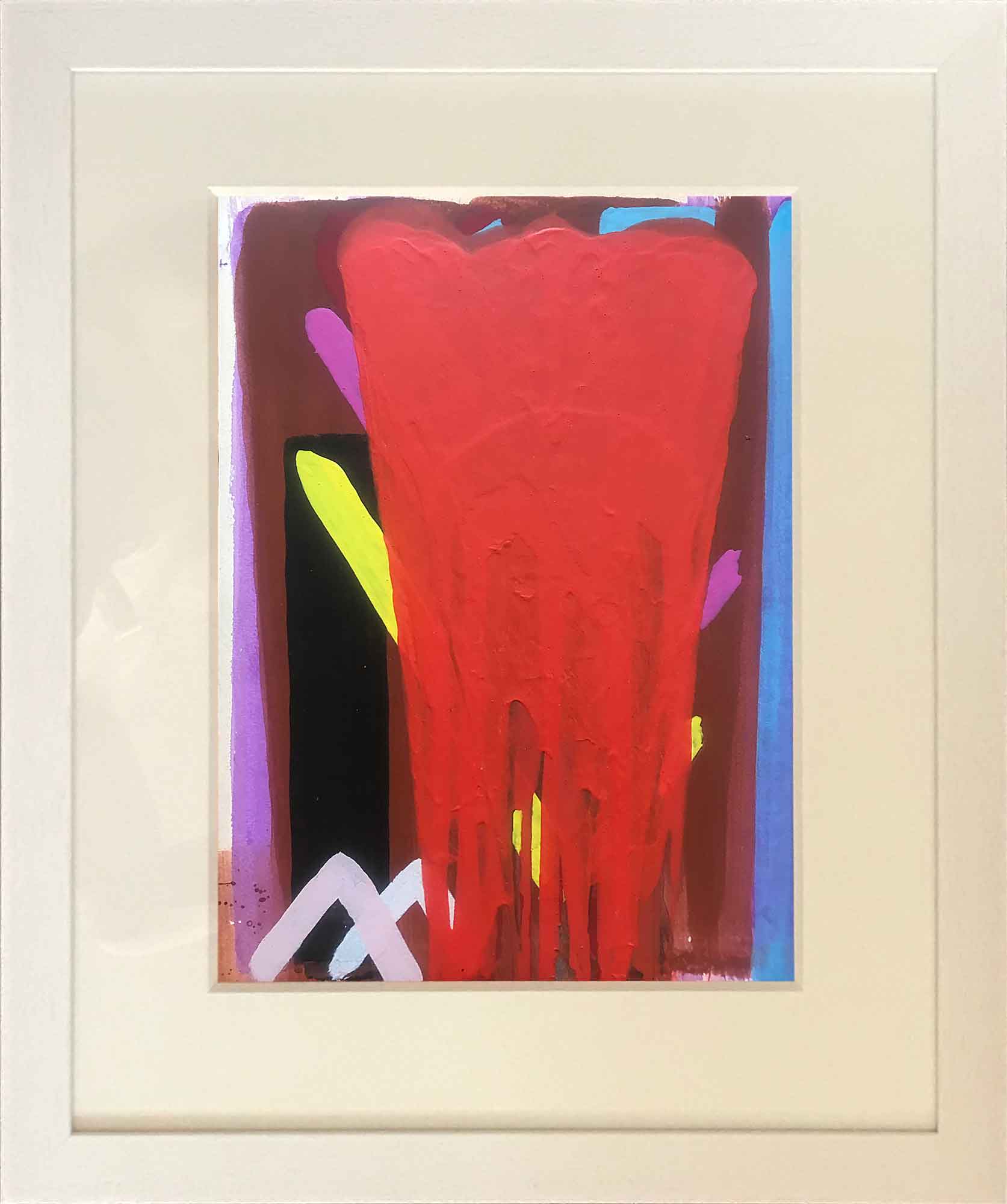 John Copnall Abstract Drip and Stripe Painting John Copnall Abstract Drip and Stripe Painting