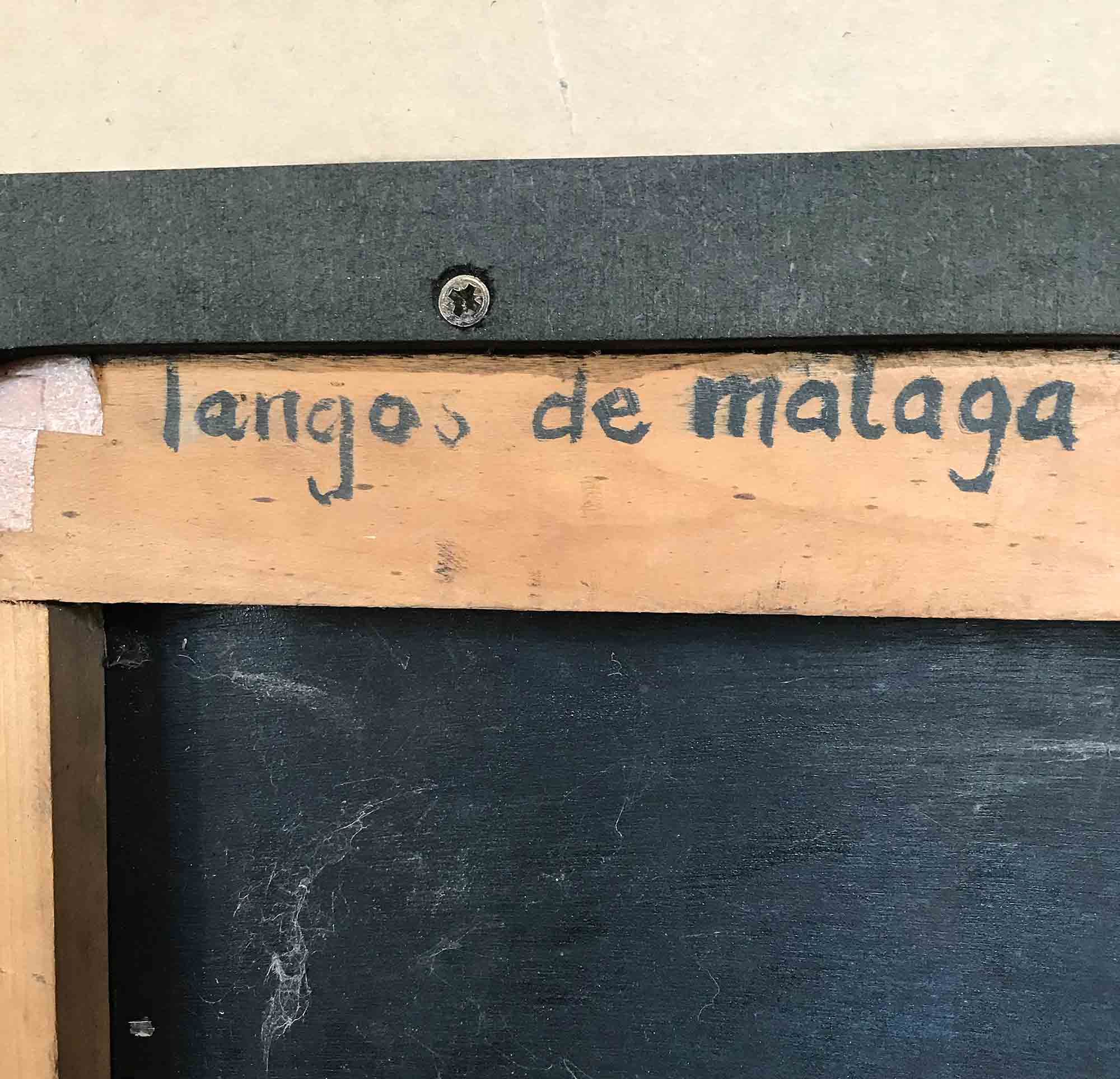 John Copnall 'Tangos de Malaga' Mixed Media John Copnall 'Tangos de Malaga' Mixed Media