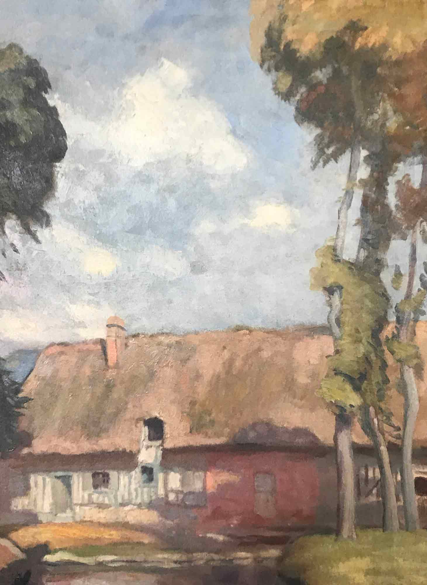 Jules Wielhorski Oil Painting 'Landscape'