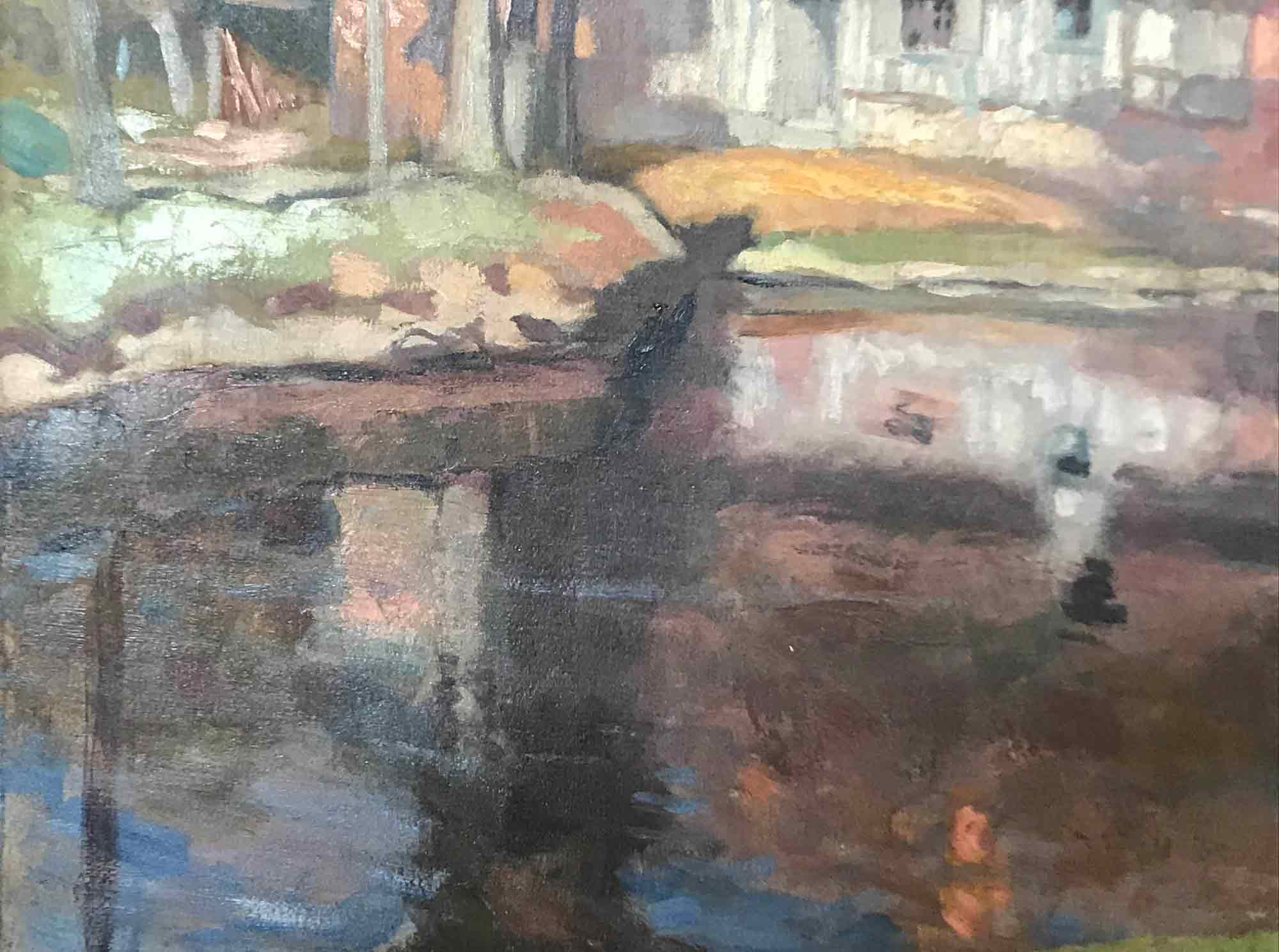 Jules Wielhorski Oil Painting 'Landscape'