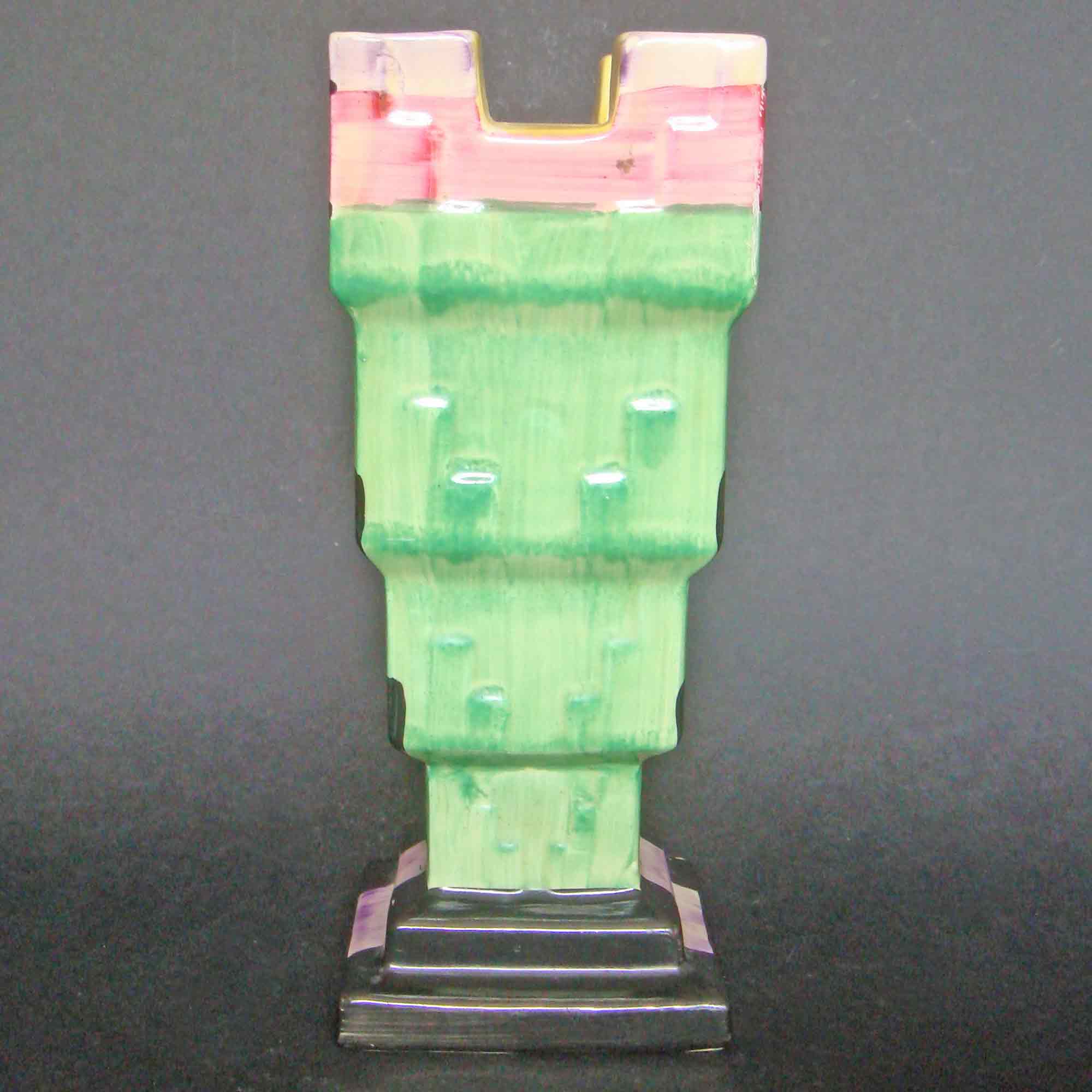 Myott Tower Vase 8943 (Liquorice Pattern)