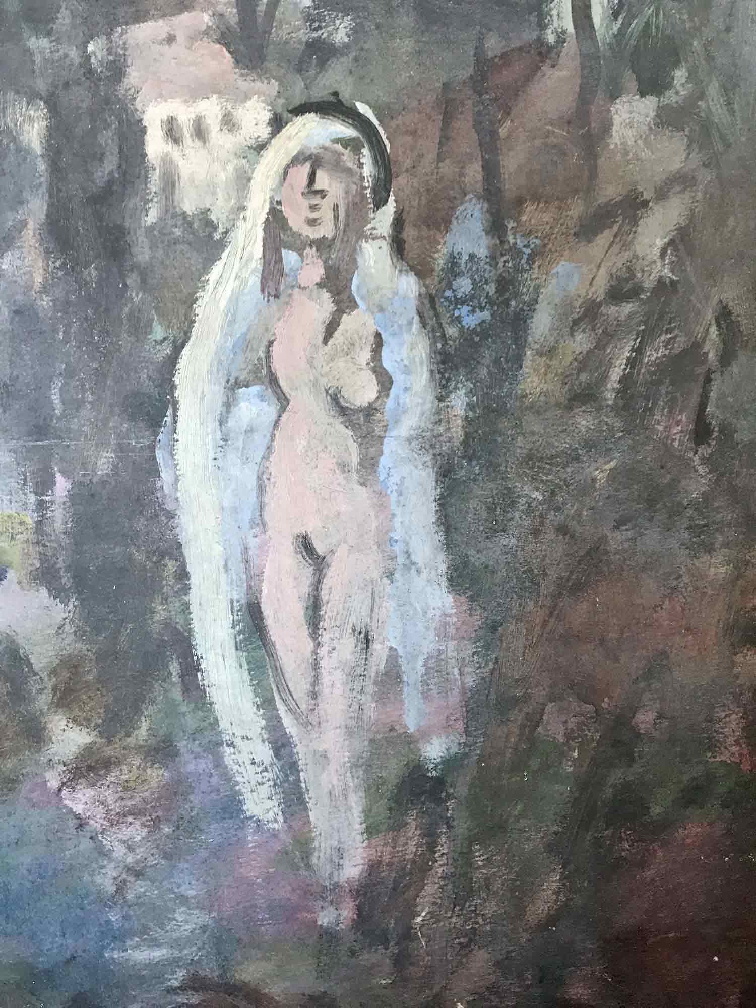 Phelan Gibb 'Naked Figures in a Woodland Scene'