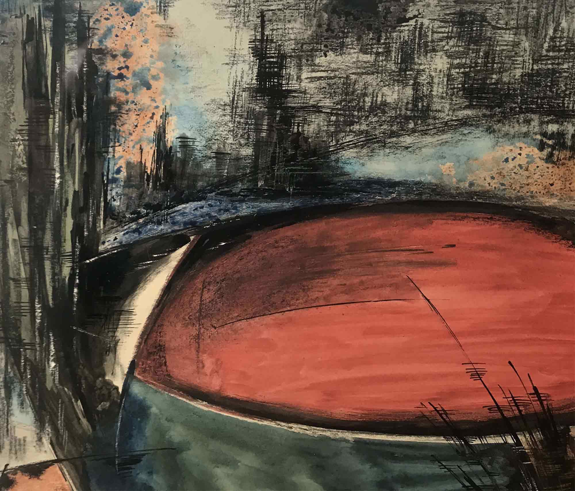 Roy Turner Durrant 'Red Field'