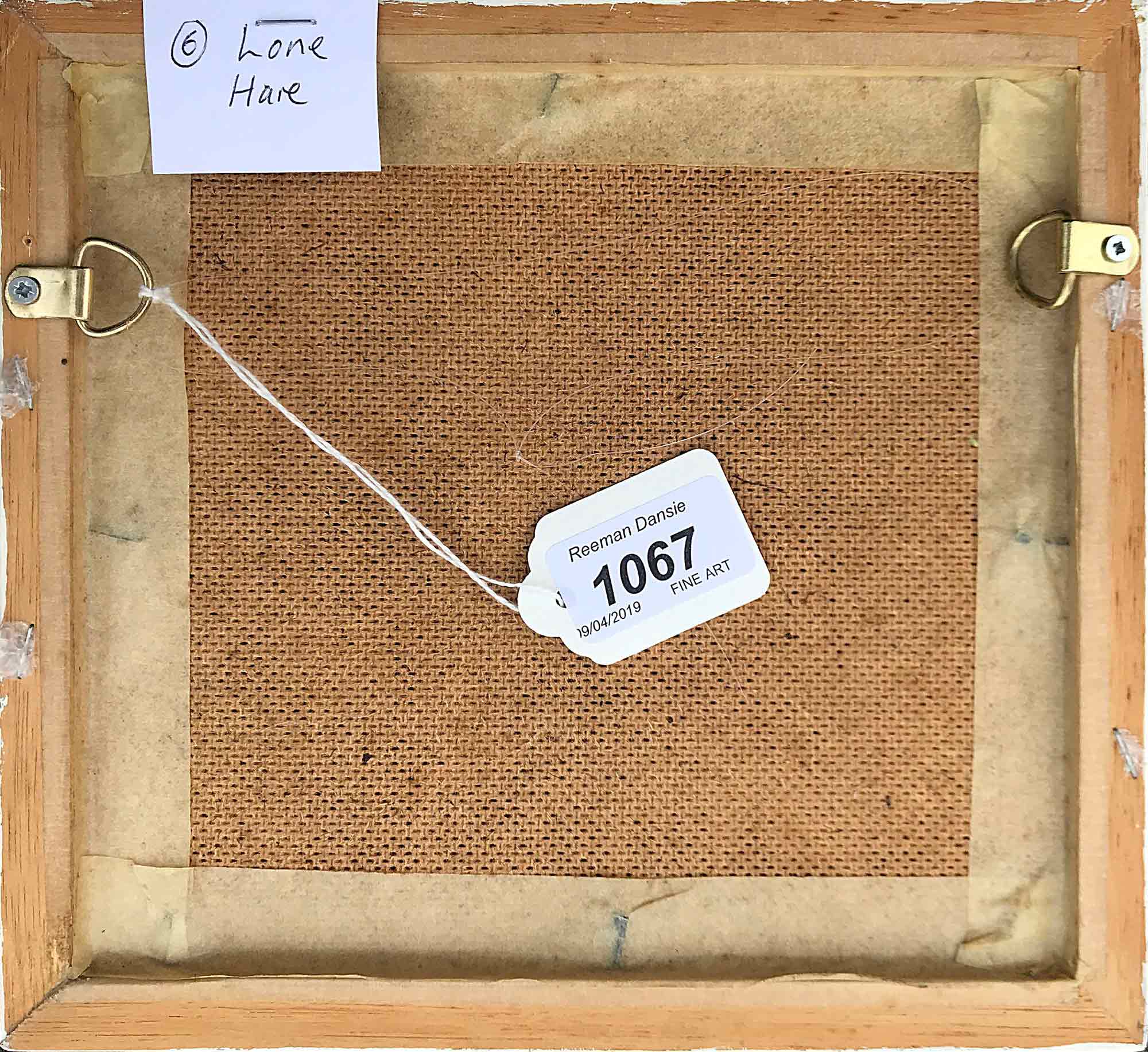 Ron Sims  Acrylic on Canvas 'Lone Hare'