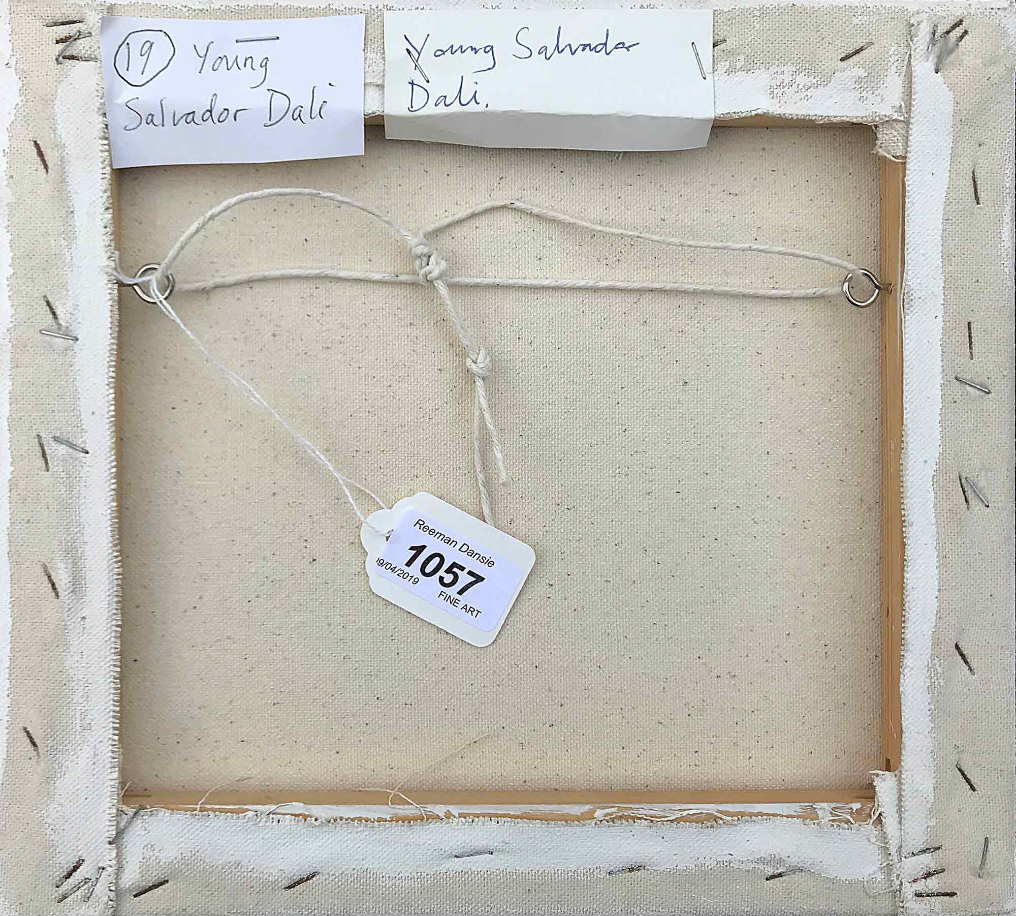 Ron Sims Acrylic on Canvas 'Young Salvador Dali' Ron Sims Acrylic on Canvas 'Young Salvador Dali'