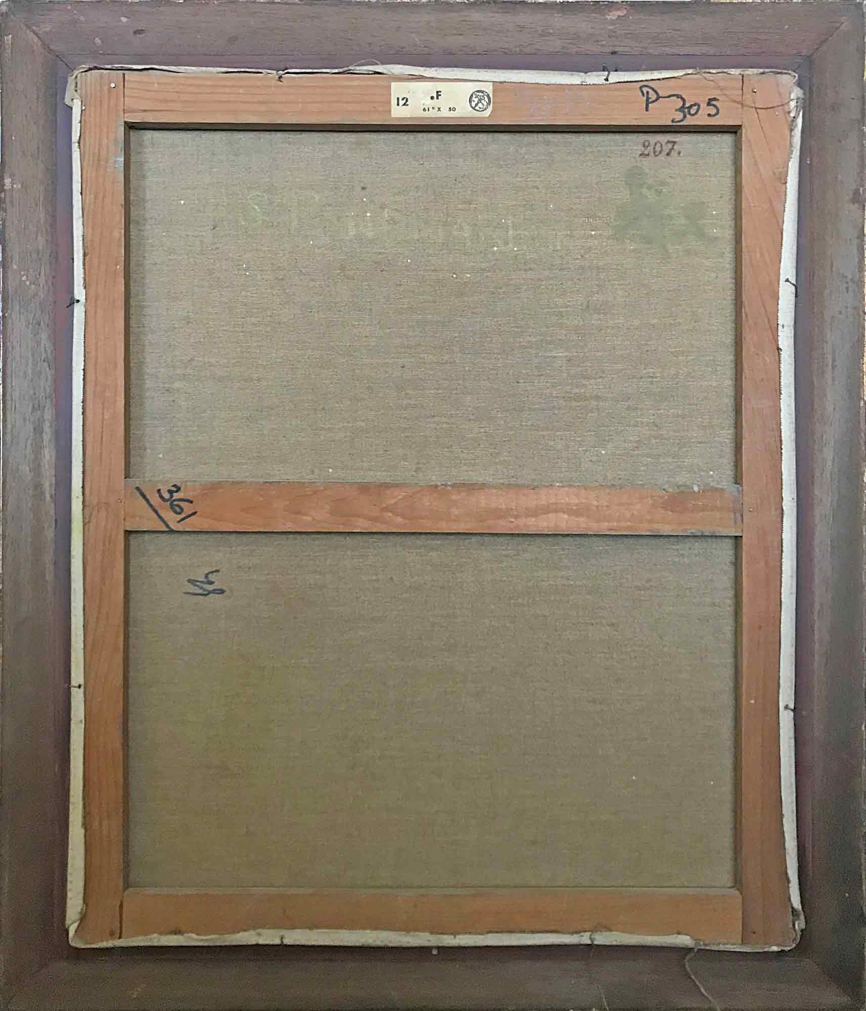 Serge Ponomarev Oil Painting 'Landscape with Leopards'